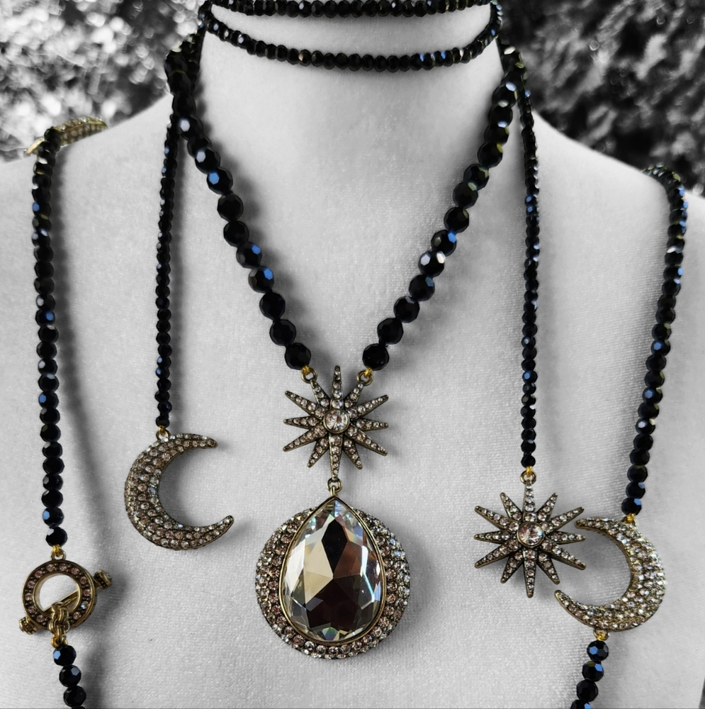 Heidi Daus most coveted Twilight Trilogy Set HTF in Black Crystals